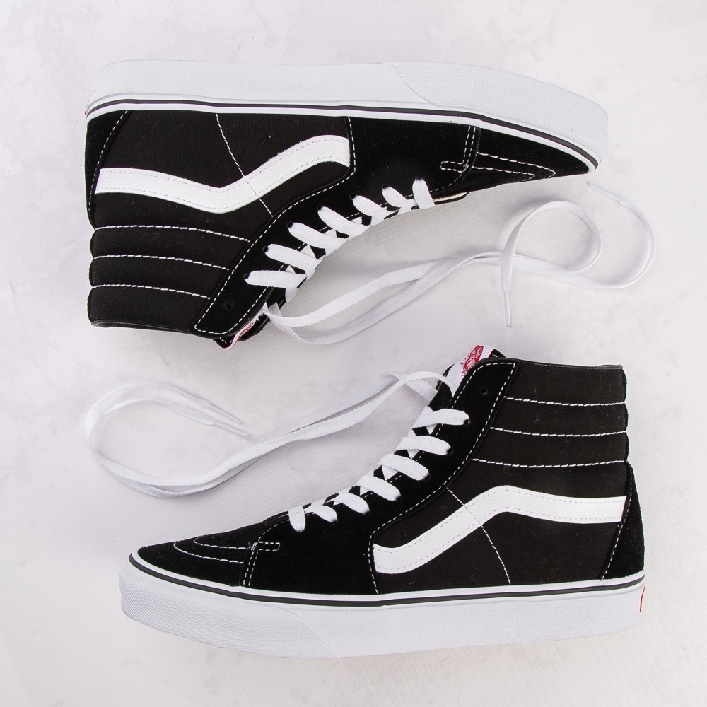 Black high top vans